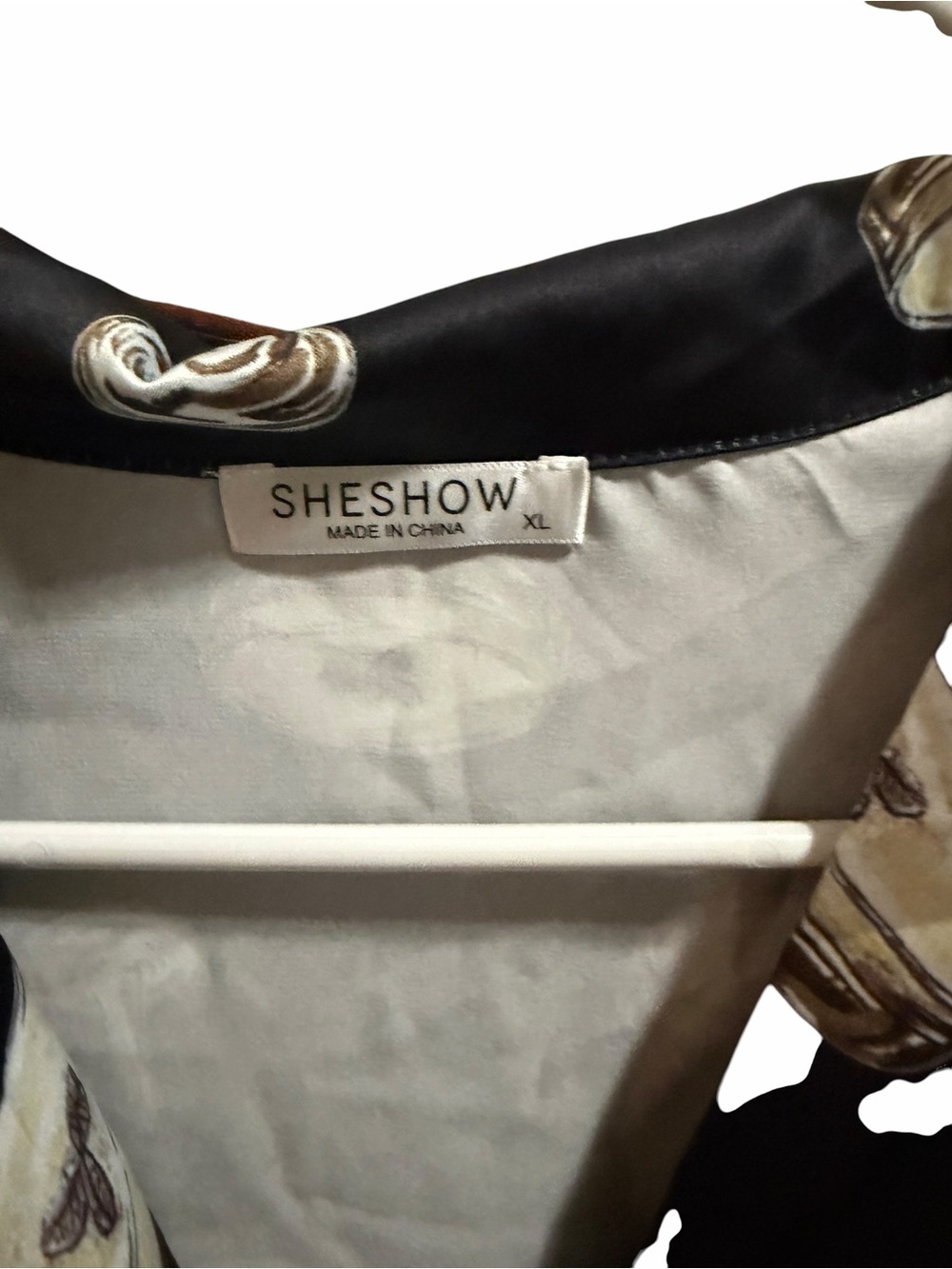 Sheshow x Target Espresso Martini Silky Black Pajama Set size XL - Picture 4 of 8